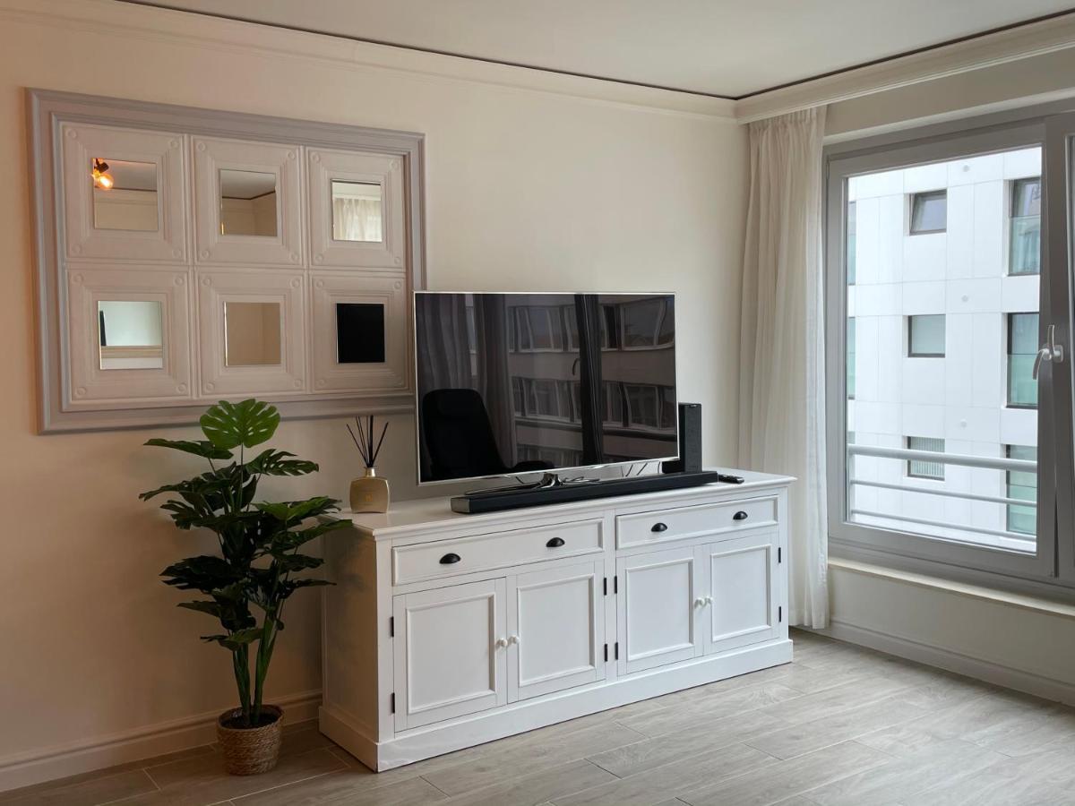 Cosy Appartement- 2 Slaapkamers Schuin Zeezicht Met Garage Knokke-Heist Eksteriør bilde